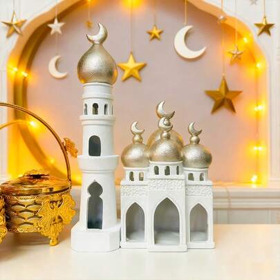 Teenage Holiday Decorations And Toys, Holiday Toys, Generic Middle Eastern Castle Tower Design, Eid Decorations And Toys Without Religious Elements, Holiday Gift Decorations And Toys