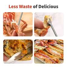 4pcs Crab Disassembly Tool Set, Portable, Detachable, With Built-In Storage Box, Convenient For Eating Crab - Multicolor - View 6