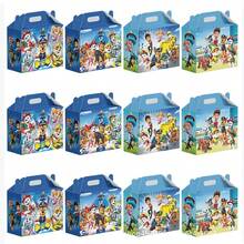12pcs Paw Patrol Party Gift Box, Adorable Cartoon Characters, Creative New Design, Essential For Birthday, Holiday, Graduation Parties, Party Decorations, Reusable Paper Gift Box Packaging - Multicolor - View 7