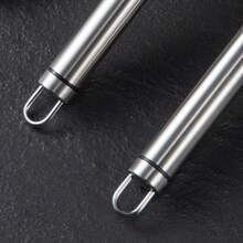 1个不锈钢鱼鳞刮刀，快速去除鱼鳞海鲜工具 - 銀色 - 查看 5