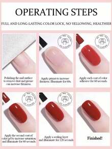 MeC 12ml 6色云母碎钻闪光凝胶指甲油，UV/LED可卸甲胶，半永久，DIY沙龙级美甲，适合春夏 - 彩色 - 查看 10