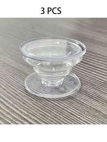 Transparent Retractable Folding Phone Stand, Transparent Single-Sided Adhesive Folding Phone Holder With Clear Frame - Multicolor - View 17