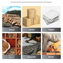 多功能针式湿度计/木材湿度测试仪/石膏墙湿度测试仪/油漆湿度计/木材含水率监测器 - 彩色 - 查看 4