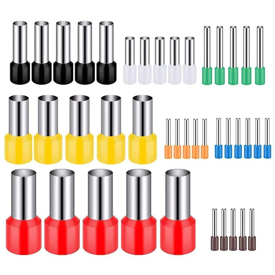 8pcs/40pcs Mini Clay Cutting Molds, Cutting Tools, Round Punch Molds, Polymer Ceramic Tool Kit, Metal Cutting Molds - Multicolor - View 1