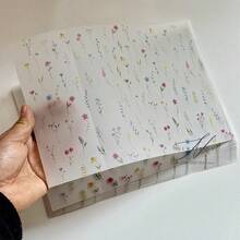 20pcs Floral Leaf Pattern Kraft Paper, Suitable For 5x7 Inch Wedding Invitations, Kraft Paper Envelopes, Custom Kraft Paper Packaging Invitations, Summer Birthday Gifts, Beach Theme Back To School Supplies, Classroom Decor - Multicolor - View 19