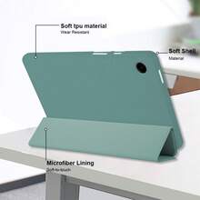 适用于三星 Galaxy A11+/A11/A9+/A9/A8/A7/S11/S9/S10 Lite/S10 FE/S7/S8 11 英寸机型的保护壳。防震设计，超薄外观，智能支架，自动唤醒功能。