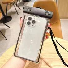 Große wasserdichte Handyhülle, passend für alle Handymodelle, geeignet für Surfen, Rohrreisen, Strand, Bootfahren, Angeln, Schwimmen, Kajakfahren, Schnorcheln, Kreuzfahrten, Wasserparks und andere Urlaubsreise-Utensilien, geeignet für Paare, Reise-Essentialtasche - Verschiedenfarbig - Übersicht 11