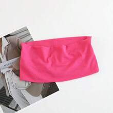 1条/13条装新款宽版女士9.45英寸头带，适合瑜伽、运动、骑行等多种场合，采用聚酯纤维材质，轻盈保暖透气，男女皆宜，春、夏、秋、冬四季皆可佩戴，是运动发带、跑步发饰、瑜伽头巾、运动吸汗带的理想之选。 - 彩色 - 查看 15