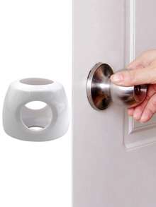 婴幼儿门把手保护套 - 圆形门锁保护套，防止碰撞，确保儿童安全 - 彩色 - 查看 5