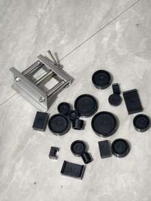 Watch Press Set- Professional Watch Press Set - Watch Back Case Closing Tool & Fitting Dies For Watch Repairing - Ideal Gift Choice - Silver - View 2