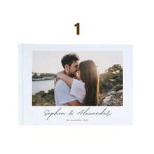 1pc A4 38-Page Customized Wedding Guest Book With Photo, Personalized Wedding Reception Signature Album - Multicolor 1 - View 11