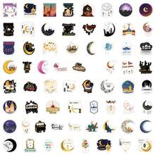 65 PCS Ramadan Stickers Deluxe Collection | High-Aesthetic Stickers | Multi-Scene Adhesive: Compatible With Computers, Laptop, Tablet, Skateboards, Luggage, Guitars, Helmets, Insulated Cups, Journal Collage, Gift Wrapping Stickers, Art & Crafts - Multicolor - View 9