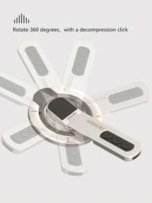 Magnetic Phone Holder – Dual-Sided Magnetic Ring Stand, 360° Rotatable & Foldable, Universal For Car Dashboard, Kitchen, Gym, Works With All Smartphones - Magnetic Phone Holder - View 7