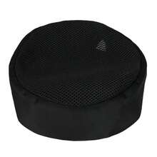 Adjustable Extra Plus Large Unisex Chef Hat Size XL XXL And Up For Cooking Baking Caps With Breathable Mesh Top - màu đen - Xem 5