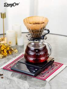 Dengcoo 1PC Coffee Coaster, Cup Mat, Fabric Tassel Carpet Coaster, Coffee Mat, Drink Coaster, Dish Drying Mat, Table Mat, Placemat, Mouse Pad, Non-Slip Heat Resistant Mat, For Table Desk Cup, Home, Coffee, Gife - Coffee Pads - View 6