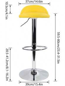 Taburetes de bar - Amarillo - Ver 7