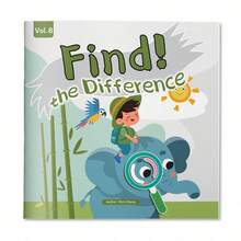 Spot The Difference Puzzle Workbook – Cute Animal & Daily Scene Pages, Builds Observation, Thinking Skills And Concentration - Spot the Challenge Adventure - View 9