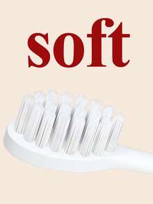 1支黑色电动牙刷，6个可替换刷头，1个壁挂支架，1个防尘盖，IPX7级防水，5种清洁模式，超长续航，USB充电式成人电动牙刷 - 白色 - 查看 5