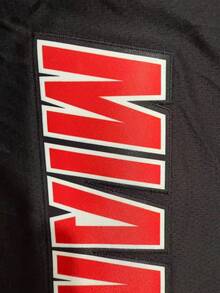 男士刺绣篮球衫，黑色休闲V领无袖T恤，派对及运动服饰 - 黑色 - 查看 3