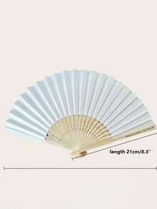 Customized Wedding Hand Fan, Personalized Wedding Candy Fan, Wholesale Engraved Bride Party Favors, Handmade Romantic Wedding Fan, Bridesmaid Gift - Multicolor - View 8