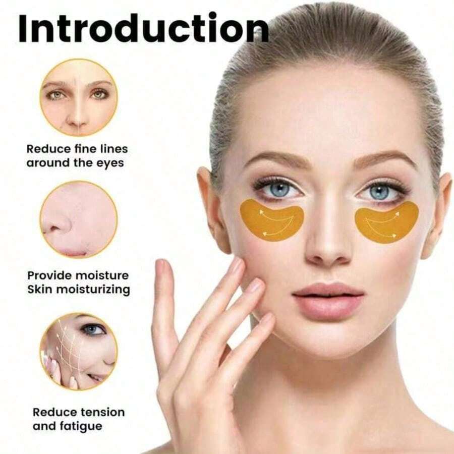 10pcs Smile Line Patch Eye Line Patch Lifting And Firming Skin Facial Mask Eye Mask Application Wrinkle Removing Facial Skin Care - Multicolor - View 1