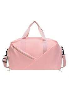 男女通用运动健身包，带鞋仓，可作单肩包或旅行手提包 - 彩色 - 查看 14