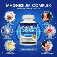 Selling Fast!Toplux Magnesium Complex 8 Essential Magnesium Supplement 1000mg. Women's Health. - 綠色血糖 - 查看 2