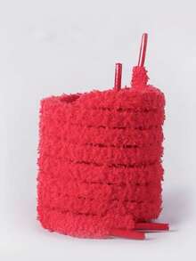 2pcs Soft Plush Shoelaces - Solid Color, Casual, Washable, 120cm Length For Women Shoes, Sneakers,Winter Shoes - Multicolor - View 11