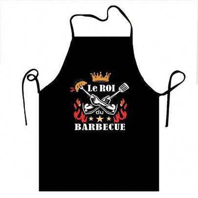 BBQ Master Bib Apron Women Men Unisex Kitchen Chef Barbecue Lover Tablier Cuisine For Cooking Baking Gardening