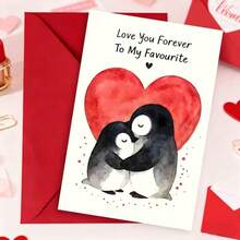 1pc, Funny Valentine's Day Cards For Your Husband Or Boyfriend, Best Decision You Ever Made, Ironic Valentine's Day Cards, Small Business Supplies, Thank You Cards, Birthday Gifts, Unusual Items - Multicolor - View 1