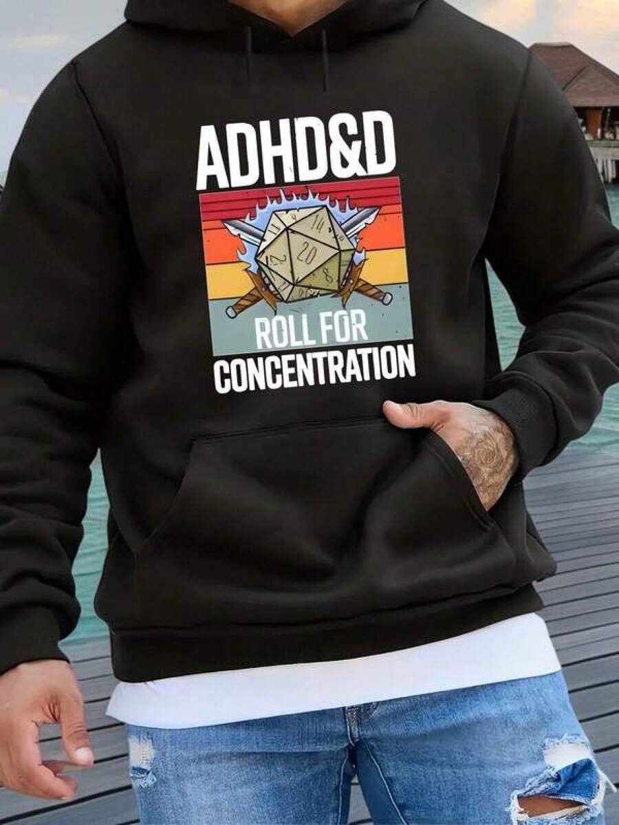 Men Outdoor Hoodies & Sweatshirts - Black - View 1