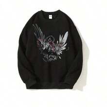 Men Outdoor Hoodies & Sweatshirts - Black - View 7