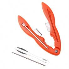4pcs Crab Disassembly Tool Set, Portable, Detachable, With Built-In Storage Box, Convenient For Eating Crab - Multicolor - View 13