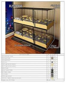 加固型大型室内空间，适用于饲养雏鸡、鹌鹑、鸭子、小型动物笼 - 彩色 - 查看 16