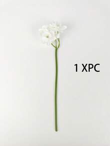 1/6支，32厘米长仿真水仙花，简约现代风格，可弯曲 - 适用于DIY花墙、场景装饰、客厅/卧室花瓶摆设、婚礼、派对装饰、桌面装饰。也适用于房间装饰、家居装饰、厨房装饰、婚礼装饰、餐桌摆饰、办公室装饰、花园装饰、户外装饰、DIY情人节礼物。 - 彩色 - 查看 8