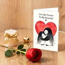 1pc, Funny Valentine's Day Cards For Your Husband Or Boyfriend, Best Decision You Ever Made, Ironic Valentine's Day Cards, Small Business Supplies, Thank You Cards, Birthday Gifts, Unusual Items - Multicolor - View 6