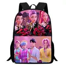 K-POP Witch Hunting Girl Group Print Cartoon Anime Backpack, Lightweight Student Bag - Multicolor - View 61