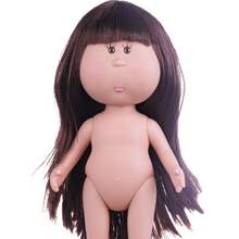 Muñeca de patata de 24 cm Mia, muñeca desnuda, conjunto de muñeca Waldorf hecha a mano, regalo, muñeca, muñeca de algodón, ropa de muñeca aleatoria, ropa de muñeca reemplazable, ropa de peluche, ropa de muñeca viva - Multicolor - Ver 2