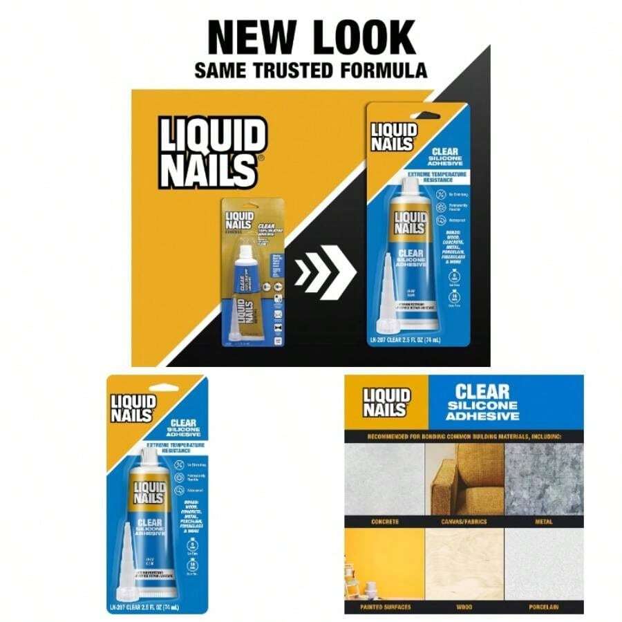 Small Projects Silicone Adhesive, 2.5 Oz - Projects + 2.5 Fl Oz - View 1