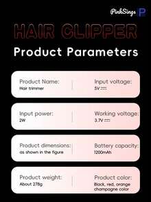 PinkSings Recortador automático de puntas abiertas con pantalla LED de 1200mAh, recortador de puntas abiertas para cabello dañado y frágil, herramienta de corte de cabello unisex, dispositivo de corte de cabello recargable por USB, cortadora de cabello eléctrica automática, regalo ideal para mujeres en ocasiones especiales - Negro - Ver 12
