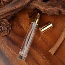 1pc Personalized Name Customized Perfume Glass Empty Bottle With Cap, Transparent Spray Bottle, Portable Travel Perfume Bottle - 10ml - View 5