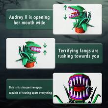 Audrey 2 Cannibal Flower Building Block Set, Little Shop Of Horrors Piranha Plant With Openable Mouth Toy Collection, Gift Birthday, Christmas, Holiday, For TV Fans, (342 PCS) - Màu xanh lá cây đậm - Xem 6