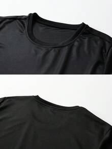 1 Áo thun nam cỡ lớn phối màu ombre, phù hợp với size L và XL, siêu nhẹ, nhanh khô, thích hợp cho các hoạt động ngoài trời, thể thao, đi làm, thiết kế tay ngắn, có thể dùng làm đồ tập thể dục, quà tặng Giáng sinh, Halloween, Ngày Valentine mùa hè - màu xanh lá - Xem 3