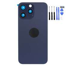 For IPhone 15 Pro Max/15 Pro/15 Plus/15 Rear Glass Cover Replacement, Battery Cover, Back Cover, Includes 9-Piece Tool Kit For Repair