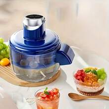 Máy gọt vỏ trái cây điện sạc 1300mAh, tự động gọt vỏ nho/cà chua bi/tỏi, dụng cụ nhà bếp đa năng - Thích hợp cho nhà bếp, cửa hàng trà sữa trân châu thương mại. Thiết kế nhỏ gọn với động cơ hiệu quả. - Nhiều màu - Xem 5