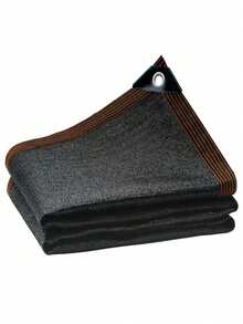 1pc Outdoor Sunshade Net, Thick & Dense Black Shade Cloth, Heat Insulation For Outdoor, Flowers, Garden, Farm House - Multicolor - View 5