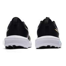 Asics 男士跑步鞋 GT-1000 14，户外运动及日常穿着，减震舒适跑步鞋 1011C077-004 - 黑色/橙色 - 查看 5