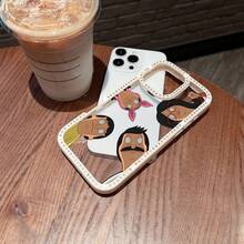 Bobs Burgers Family Fun Element-Design Phone Case, Suitable For IPhone Models 16, 15, 14 Pro Max, 13, 12, 11, XR, XS Plus Phone Cases, Made Of TPU Silicone Material, Providing Shock And Drop Protection, With Drop Protection Function, And Has A Very Good Hand Feel. It Is The Most Suitable Gift For Family, Friends, And Loved Ones. - CZ44 Trắng - Xem 5