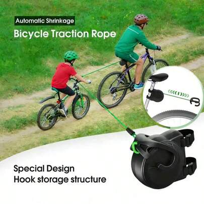 1PC Bicycle Tow Rope Bicycle Trailer Towing Device Parent-Child Bicycle Trailer Rope