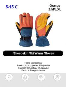 Naturehike 1 Pair Finger Separating Ski Gloves, Winter Gloves, Couple Gloves - A - View 10